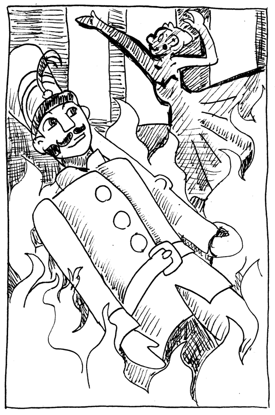 For Day 24 of My April Fairy Tale Sketch Challenge I drew The Steadfast Tin Soldier