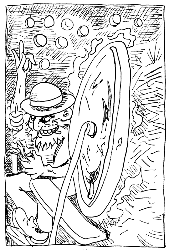For Day Twenty Seven of my April Fairy Tale Sketch Challenge, I drew the Grimm Brothers' Rumpelstiltskin.