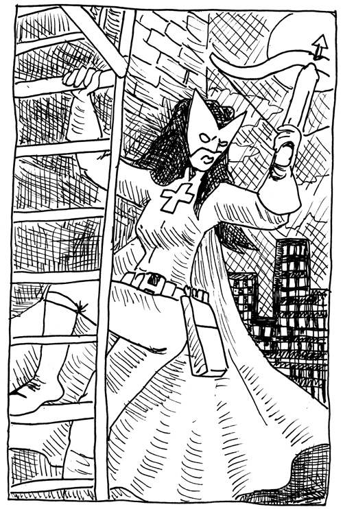 For Day Sixteen of my Batman Sketch Challenge I drew The Huntress