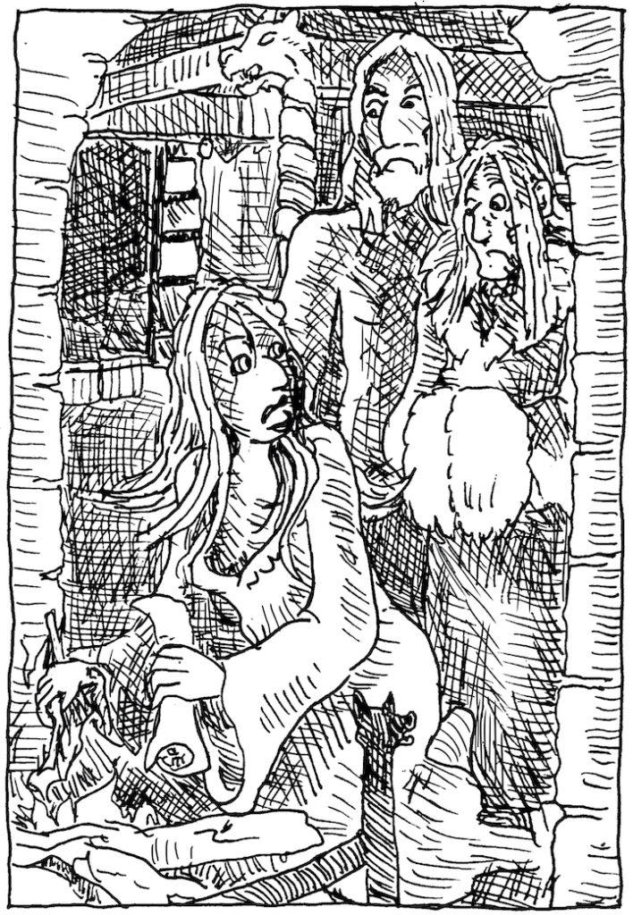 In today's Game of Thrones illustration, Catelyn deals with a letter she received from her sister Lysa.
Ned Eddard Stark pen and ink maester luwen winterfell a song of ice and fire wpmorse