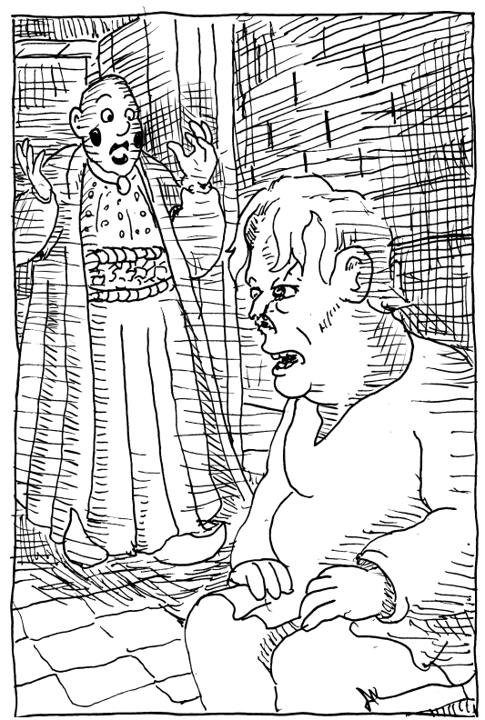 asoiaf a song of ice and fire illustration pen and ink varys tyrion Lannister