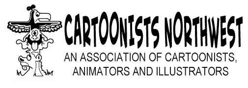 Cartoonists Northwest banner letterhead